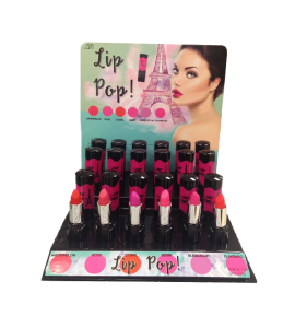 Lip Pop Lipsticks (BL117B) BR (one display)